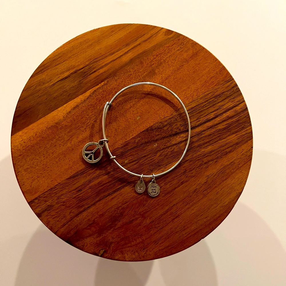 Alex and Ani “Peace Sign” bangle